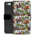 iPhone 6 Plus / 6S Plus Premium Wallet Case - Graffiti