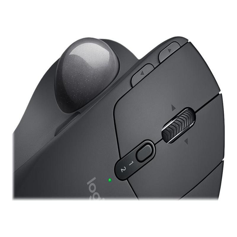 Logitech MX ERGO Trackball Wireless Mouse - Black