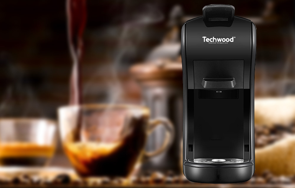 Techwood TCA-196N Capsule coffee maker - black