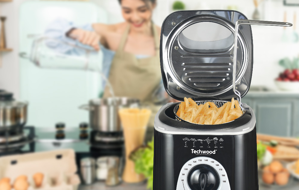 Techwood TFF-86 Fryer, fondue 2-in-1